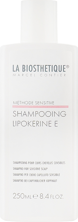 Shampoo für empfindliche Kopfhaut - La Biosthetique Methode Sensitive Shampooing Lipokerine E — Bild N1