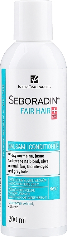 Conditioner für helles und graues Haar - Seboradin Blonde Grey Hair Conditioner — Bild N1
