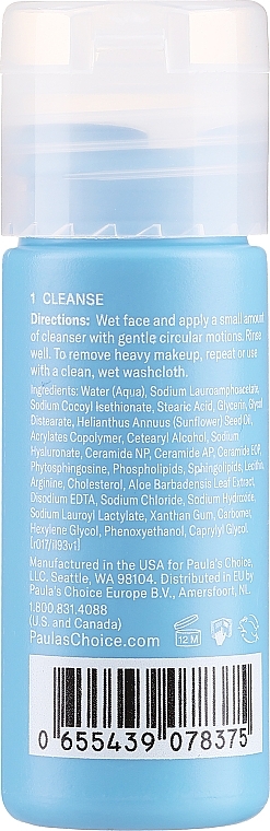 Gesichtsreinigungsschaum - Paula`s Choice Resist Perfectly Balanced Foaming Cleanser Travel Size  — Bild N2