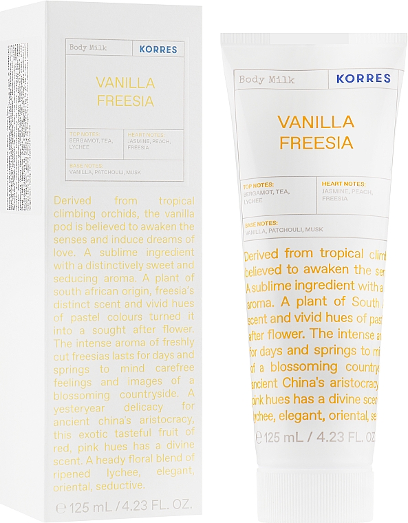 Körpermilch mit Vanille und Freesie - Korres Body Milk Vanilla Freesia — Bild N1