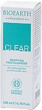 Reinigungsgel für problematische und fettige Haut - Bioearth Sensitive Clear Purifying Face Cleanser — Bild N2