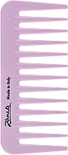 Haarkamm mit breiten Zähnen 82872 lila - Janeke Mini Supercomb Wide Teeth Lilac Fluo — Bild N1