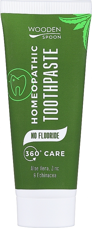 Zahnpasta - Wooden Spoon Homeopathic Toothpaste 360° Care — Bild N1