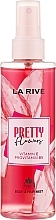 Düfte, Parfümerie und Kosmetik Parfümiertes Haar- und Körperspray Pretty Flowers - La Rive Body & Hair Mist