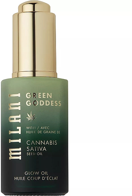 Beruhigendes Gesichtsserum mit Hanföl - Milani Green Goddess Glow Oil — Bild N1