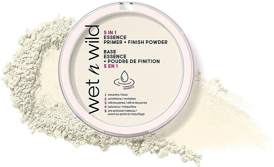 Primer-Puder für das Gesicht - Wet N Wild 5 in 1 Essence Primer + Finish Powder — Bild N1