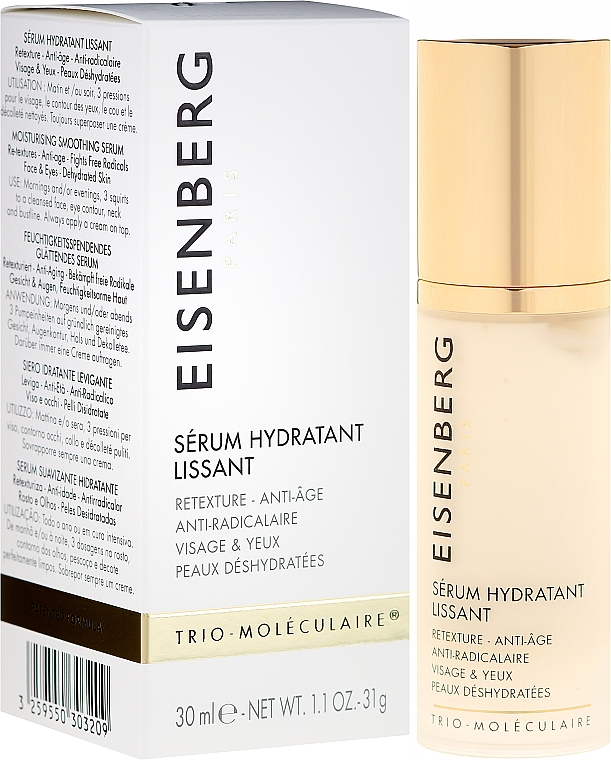 Feuchtigkeitsspendendes und glättendes Gesichtsserum - Jose Eisenberg Moisturising Smoothing Serum — Bild N1