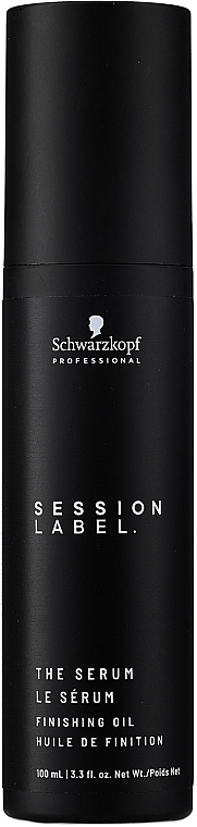Haarserum - Schwarzkopf Professional Session Label The Serum Finishing Oil — Bild N2