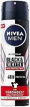 Deospray Antitranspirant Black & White - Nivea Men Max Pro 48H Antiperspirant Spray — Bild N1