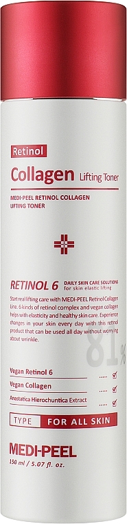 Gesichtstoner mit Lifting-Effekt - MEDIPEEL Retinol 6 Collagen Lifting Toner — Bild N1