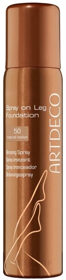 Bräunungsspray für Beine - Spray on Leg Foundation — Foto 50 - Natural Medium