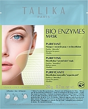 Düfte, Parfümerie und Kosmetik Reinigende und porenstraffende Tuchmaske mit Zimt, Arnika und Argan-Nuss - Talika Bio Enzymes Purifying Mask