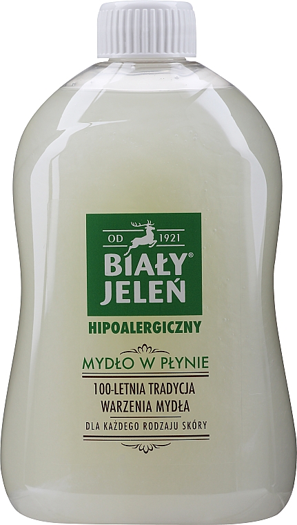 Hypoallergene Flüssigseife für empfindliche Haut - Bialy Jelen Hypoallergenic Soap Supply — Bild N1