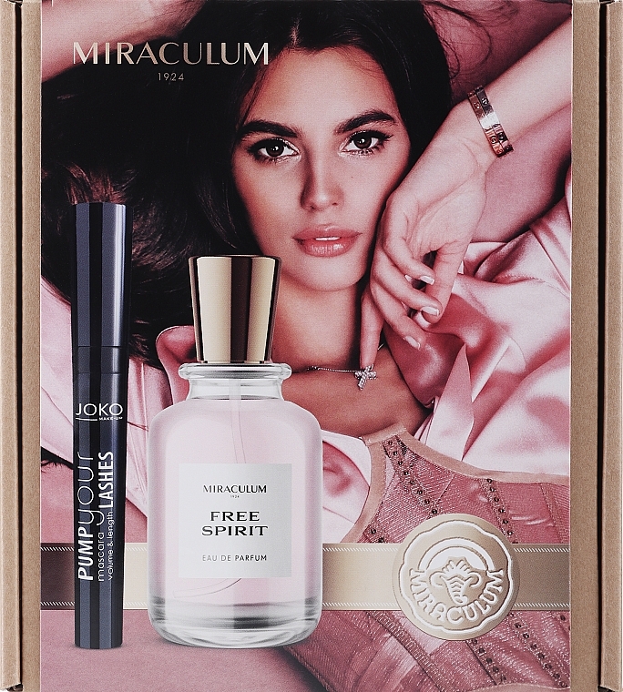 Miraculum Free Spirit - Duftset (Eau de Parfum 50 ml + Mascara 10 ml)  — Bild N2