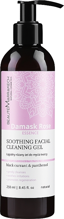 Waschgel für das Gesicht - Beaute Marrakech Damask Rose Soothing Facial Cleaning Gel — Bild N1