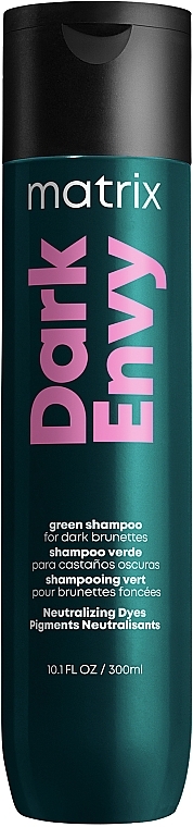 Shampoo zur Neutralisierung von unerwünschtem Messing- und Orangestich - Matrix Total Results Dark Envy Shampoo