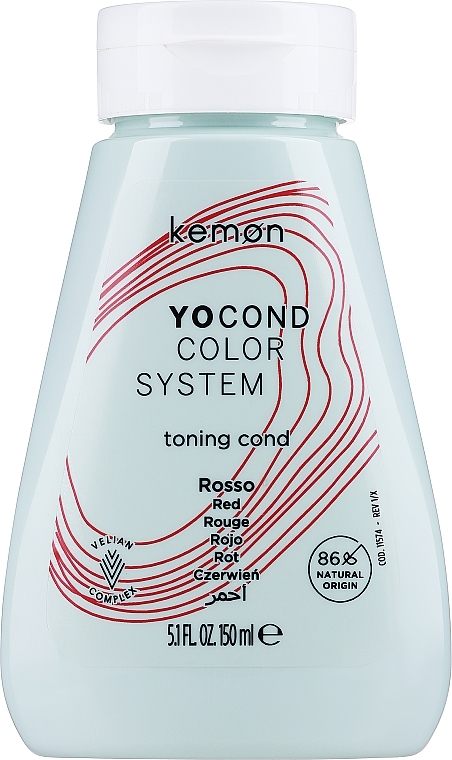 Getönter Conditioner rot - Kemon Yo Cond Color System — Bild N3