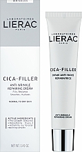 Anti-Falten Gesichtscreme - Lierac Cica-Filler Anti-Wrinkle Repairing Cream — Foto N2