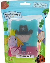 Düfte, Parfümerie und Kosmetik Kinder-Badeschwamm Ben & Holly Ben Sheriff blau - Suavipiel Ben & Holly Bath Sponge