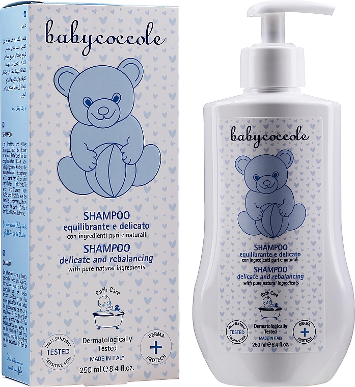 Sanftes, weichmachendes und feuchtigkeitsspendendes Shampoo für Kinder - Babycoccole Gentle Shampoo — Bild N7