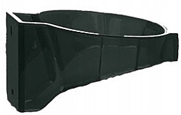 Haartrocknerhalter aus Kunststoff schwarz - Xhair — Bild N1