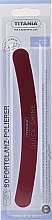 Polierfeile schneller Glanz 800/4000 Körnung 17,5 cm - Titania Nail File Quick Shine — Bild N1