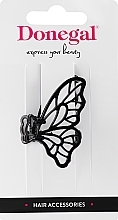 Haarspange FA-5610 Schmetterling schwarz - Donegal — Bild N1