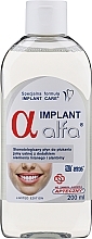 Düfte, Parfümerie und Kosmetik Spezialspülung für Patienten mit Implantaten - Alfa Implant Care Mouthwash