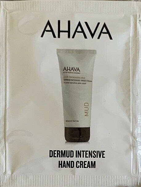 Handcreme mit Hibiskus und Acai-Beere - Ahava Dermud Intensive Hand Cream (Probe)  — Bild N1