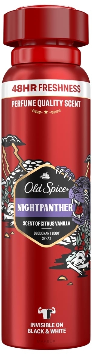 Aerosol-Deo - Old Spice Night Panther Deodorant Spray — Bild 150 ml