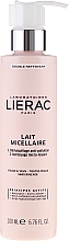 Mizellen-Reinigungsmilch zum Abschminken für Gesicht und Augen - Lierac Double Nettoyant Lait Micellaire — Bild N1