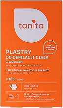 Düfte, Parfümerie und Kosmetik Enthaarungswachsstreifen mit Honig - Tanita Hair Removal Wax Strips For Body