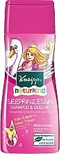 Düfte, Parfümerie und Kosmetik 2in1 Shampoo-Duschgel speziell für feines Kinderhaar - Kneipp Sea Princess Shampoo and Shower Gel