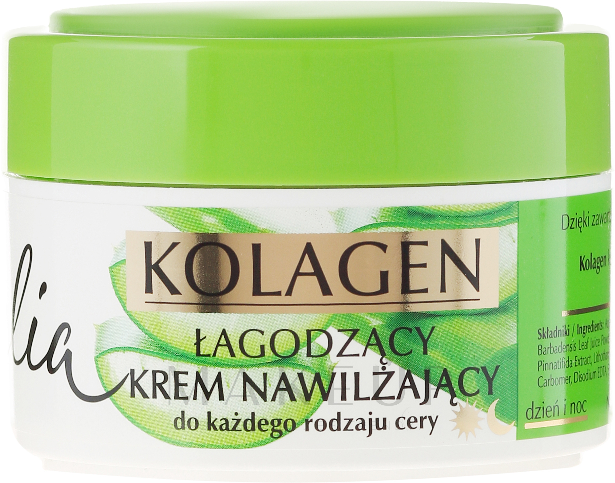 Beruhigende und feuchtigkeitsspendende Gesichtscreme mit Aloe und Kollagen - Celia Face Cream — Foto 50 ml