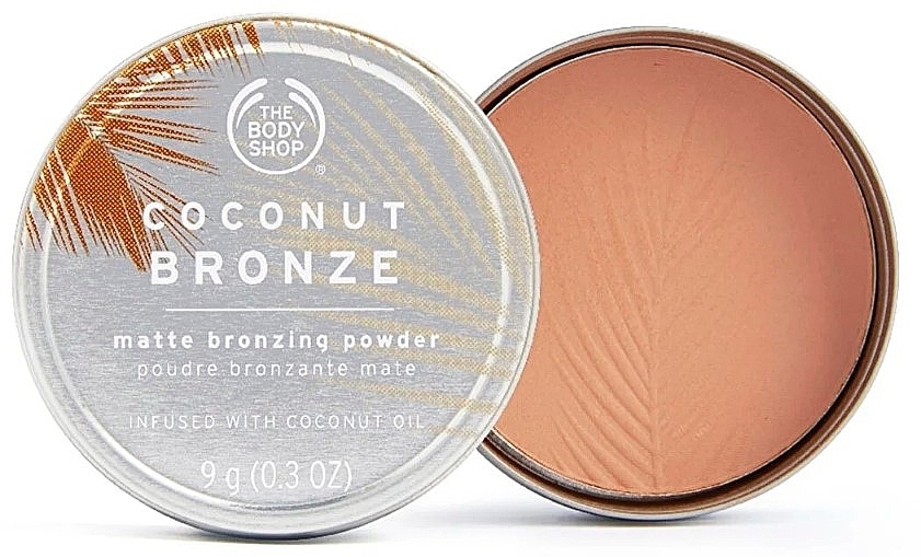 Bronzierendes mattes Gesichtspuder - The Body Shop Coconut Bronze Matte Bronzing Powder — Bild N1