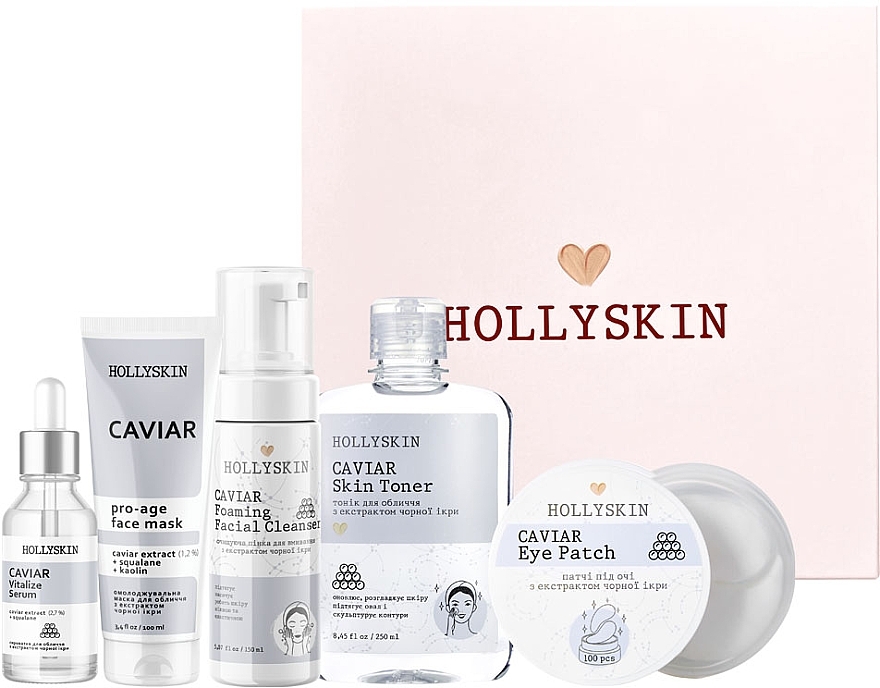 Pflegeset 5-tlg. - Hollyskin Caviar Vitalize Care Maxi Set — Bild N2