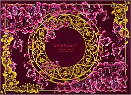 Versace Crystal Noir - Duftset (Eau de Toilette 90ml + Eau de Toilette Mini 5ml + Duschgel 100ml + Körperlotion 100ml) — Bild N1