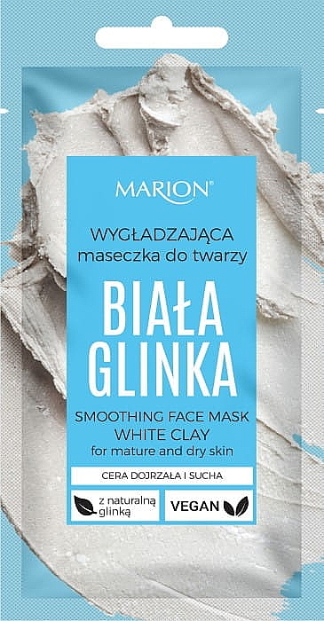 Glättende Gesichtsmaske Weißer Ton - Marion Smoothing Face Mask White Clay — Bild N1