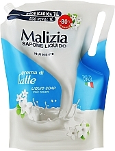 Düfte, Parfümerie und Kosmetik Flüssigseife Milchcreme - Malizia Liquid Soap Crema Di Latte (Doypack) 