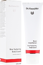 Düfte, Parfümerie und Kosmetik Pflegender Körperbalsam mit Rosenblüten-Extrakt und Mandelöl - Dr. Hauschka Rose Nurturing Body Cream