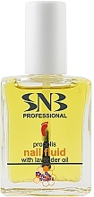 Nagelflüssigkeit mit Propolis und Lavendelöl - SNB Professional Active Nail Fluid With Propolis And Lavender Oil  — Bild N1