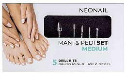 Düfte, Parfümerie und Kosmetik Set für die Maniküre 5 St. - NeoNail Professional Mani And Pedi Bits Set Medium