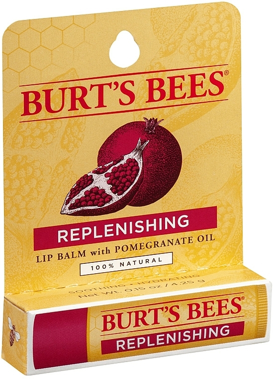 Lippenbalsam - Burt's Bees Pomegranate Replenishing Lip Balm — Bild N1