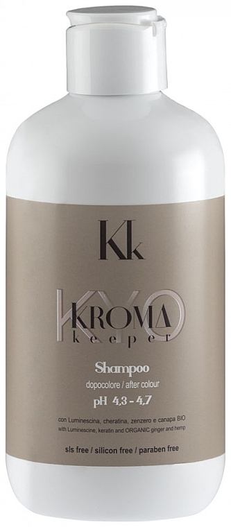 Multi-Schutz-Shampoo für gefärbtes Haar - Kyo Kroma Keeper Shampoo  — Bild N1