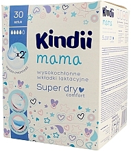 Düfte, Parfümerie und Kosmetik Stilleinlagen 30 St. - Kindii Mama Super Dry Comfort Breast Pads