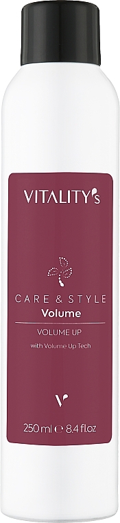 Trockenes Finishing-Spray für voluminöses Haar - Vitality's Care & Style Volume Up Spray — Bild N1