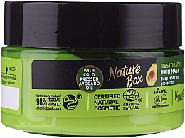 Düfte, Parfümerie und Kosmetik Intensive Haarmaske mit Avocadoöl - Nature Box Avocado Oil Maska