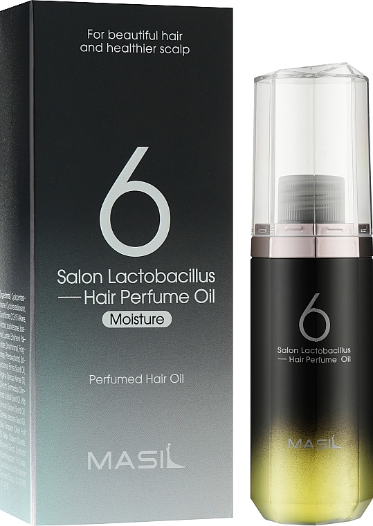 Feuchtigkeitsspendendes Duftöl für strapaziertes Haar - Masil Salon Lactobacillus Hair Perfume Oil Moisture — Bild N2