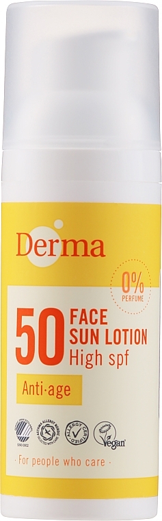Anti-Aging Sonnenschutzlotion für das Gesicht SPF 50 - Derma Sun Face Lotion Anti-Age SPF50 — Bild N2