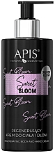 Düfte, Parfümerie und Kosmetik Regenerierende Körper- und Handcreme - APIS Professional Sweet Bloom Regenerating Body & Hand Cream